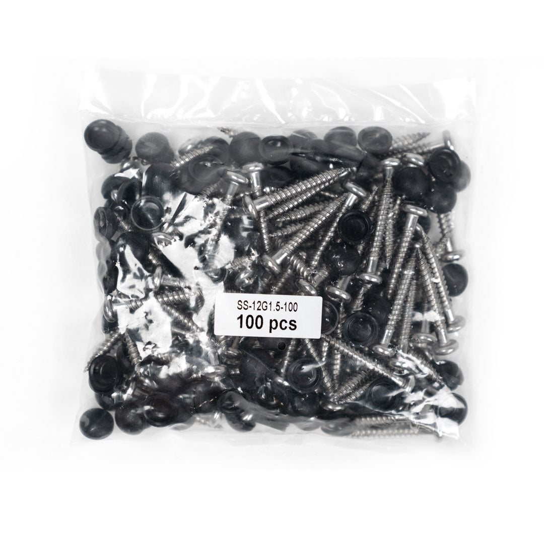 Tornillos y tapas adicionales