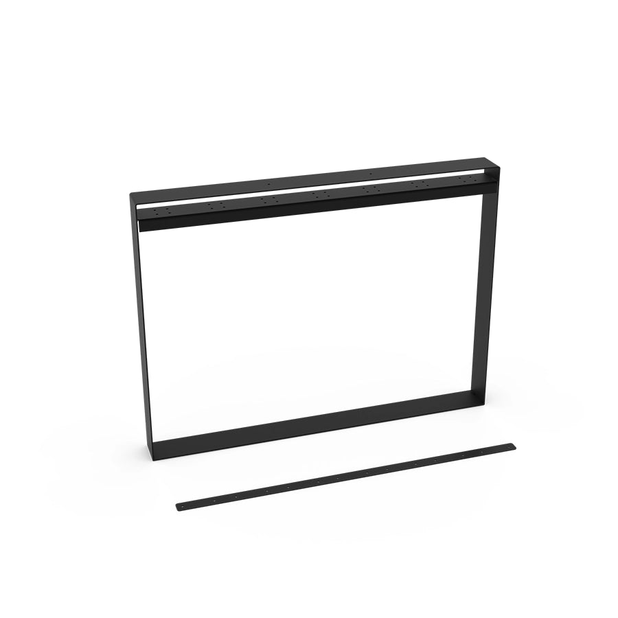 Mesa Moderna Muskoka del Medio con refuerzo | madera 2x6 | Set de 2 piezas