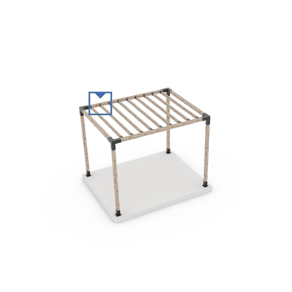 Soporte de viga superior de pérgola KNECT