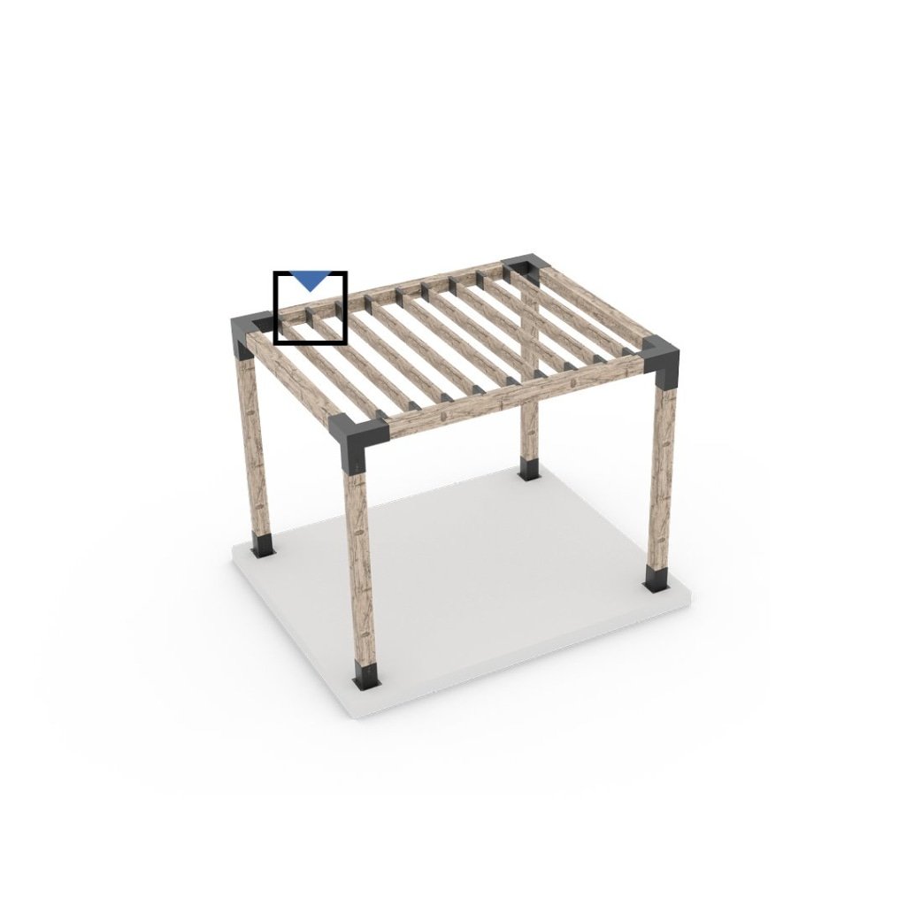 Soporte de viga superior de pérgola KNECT