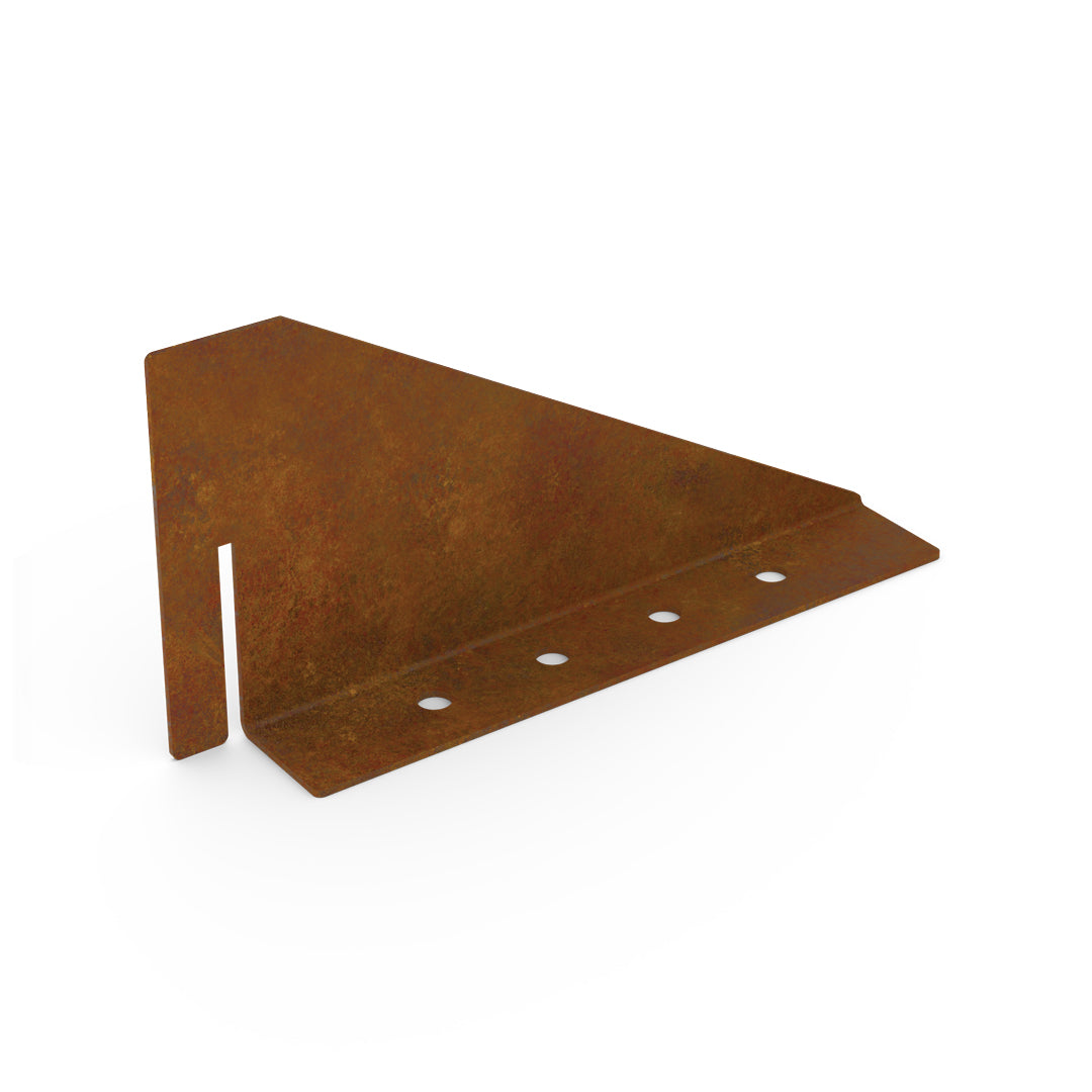 Corten Steel Garden Edge Anchor | 1 Pack