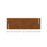 Corten Steel Transition | 1 Pack