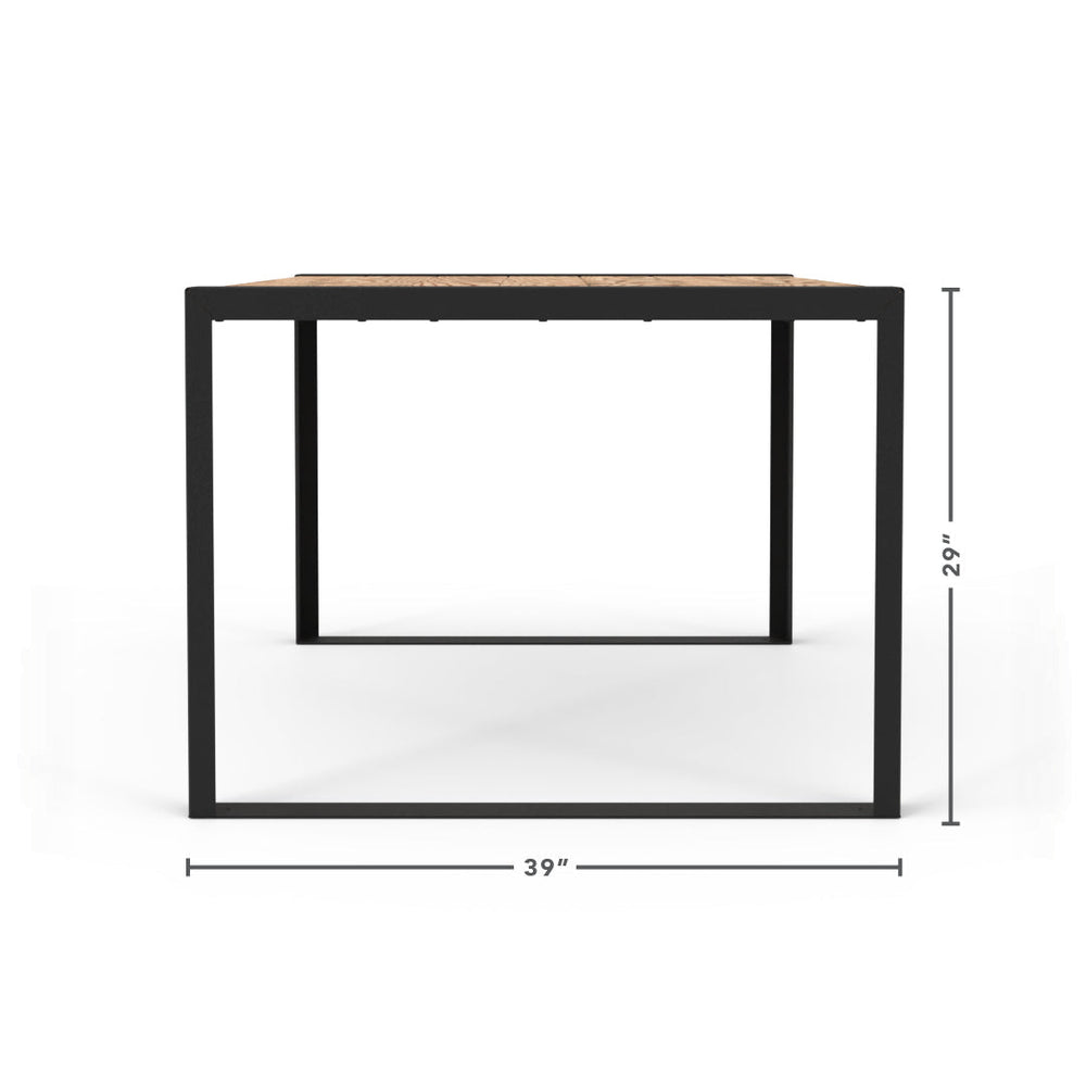 Toja Grid Bench Modern Muskoka Dining Table Kit | Toja Grid – Toja USA