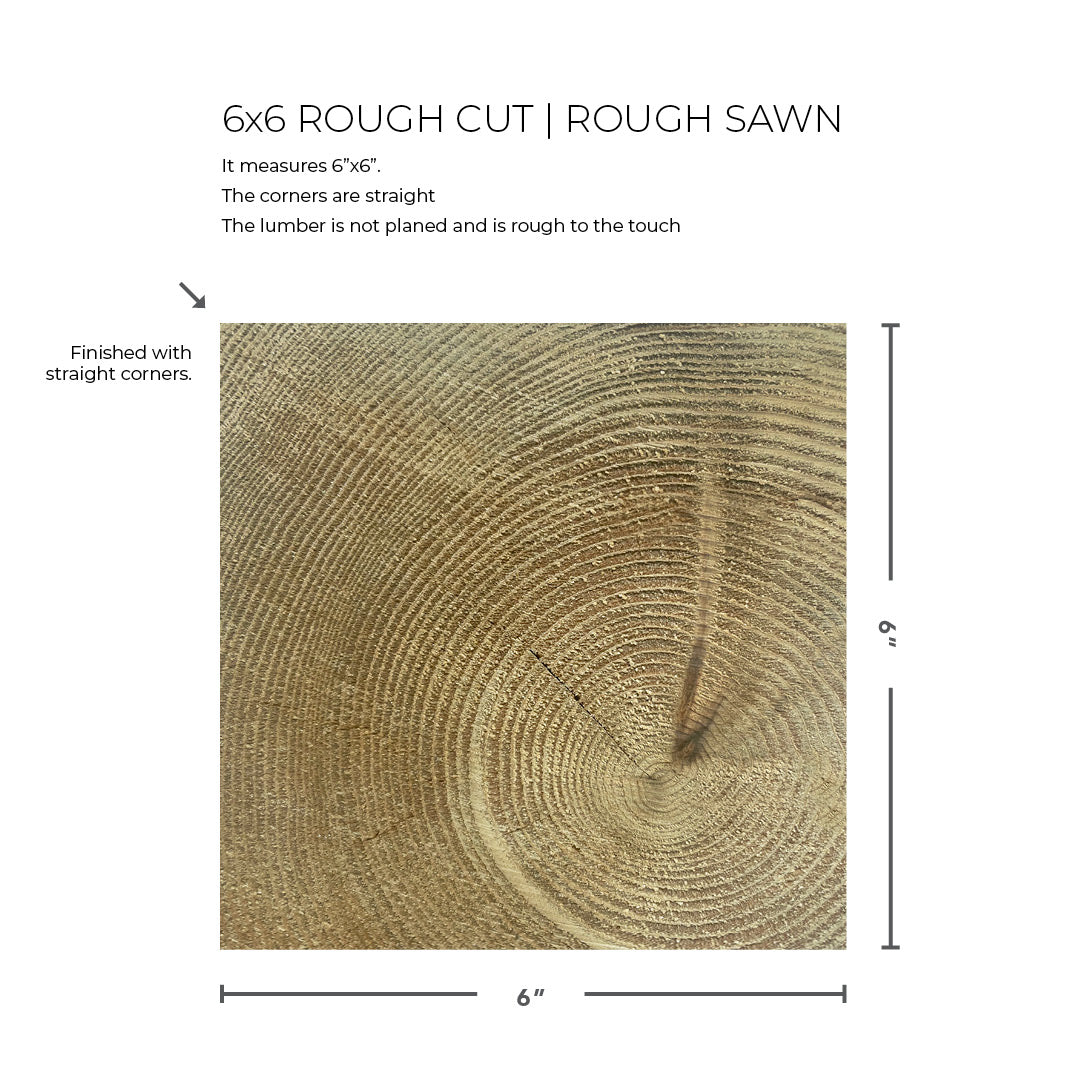 SOLO Pergola Post Base and Wall Mount Bracket | Rough Cut