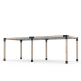 Toja Grid Double Pergola _10x24_denim