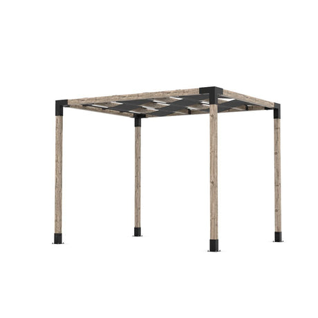 Toja Grid Double Pergola _8x10_graphite