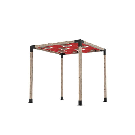 Toja Grid Double Pergola _8x8_crimson