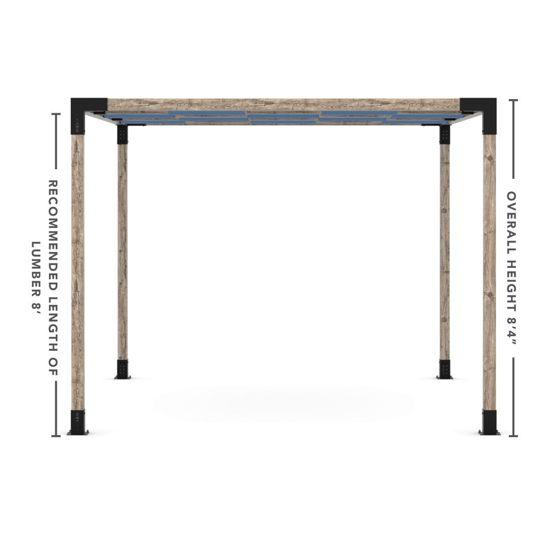 Toja Grid Double Pergola _10x12_denim