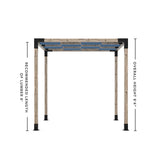 Toja Grid Double Pergola _8x8_denim