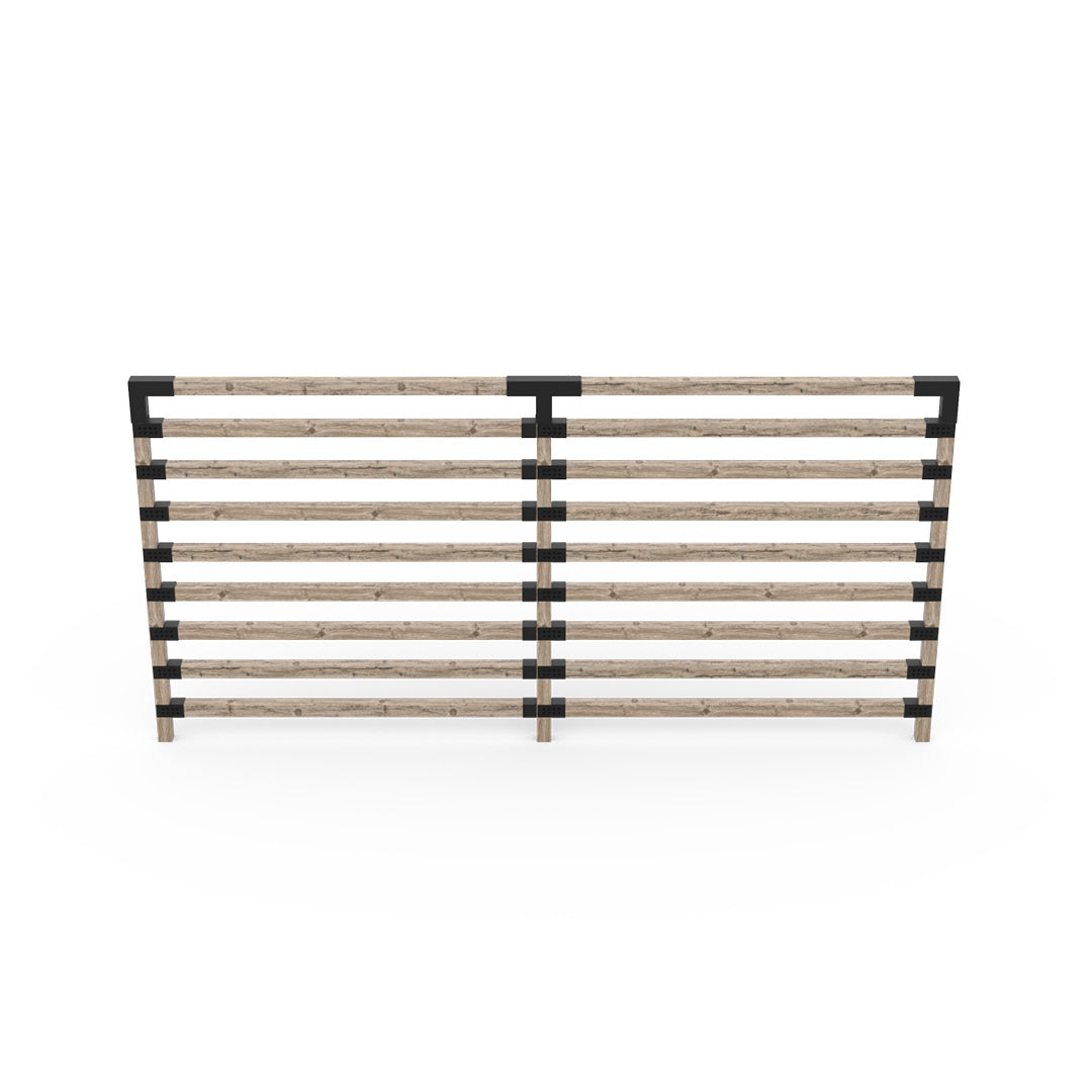 Double Garden Privacy Wall Kit