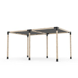 Double Pergola Kit with 2 Shade Sail