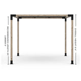 Pergola Kit with SHADE SAIL