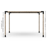 Pergola Kit with SHADE SAIL