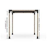 Pergola Kit with SHADE SAIL