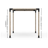 Pergola Kit with SHADE SAIL