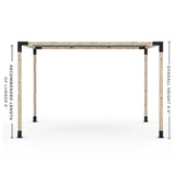 Pergola Kit with SHADE SAIL