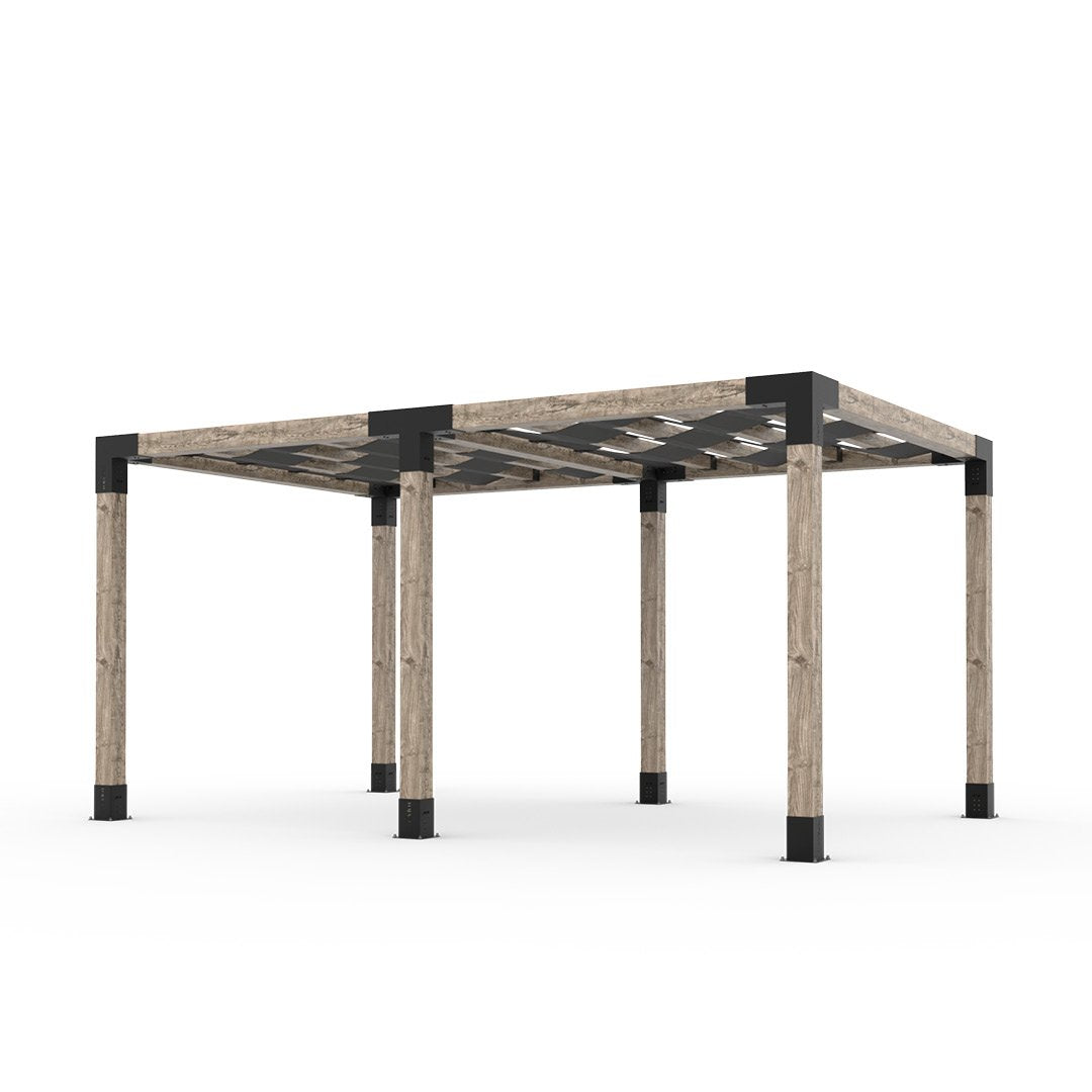 Toja Grid Double Pergola _10x16_graphite