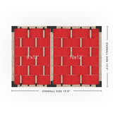 Toja Grid Double Pergola _12x18_crimson