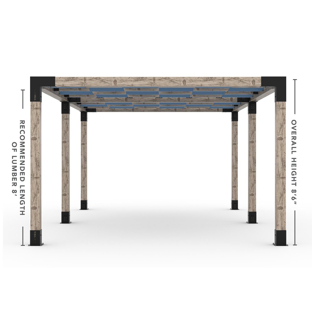 Toja Grid Double Pergola _12x20_denim