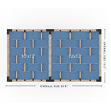 Toja Grid Double Pergola _12x22_denim