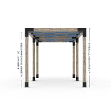 Toja Grid Double Pergola _8x18_denim