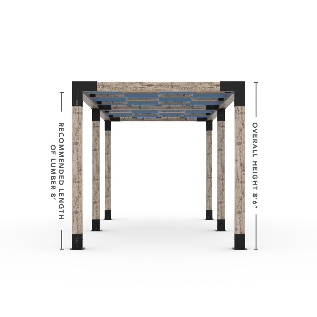 Toja Grid Double Pergola _8x20_denim