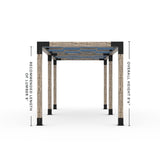 Toja Grid Double Pergola _8x22_denim