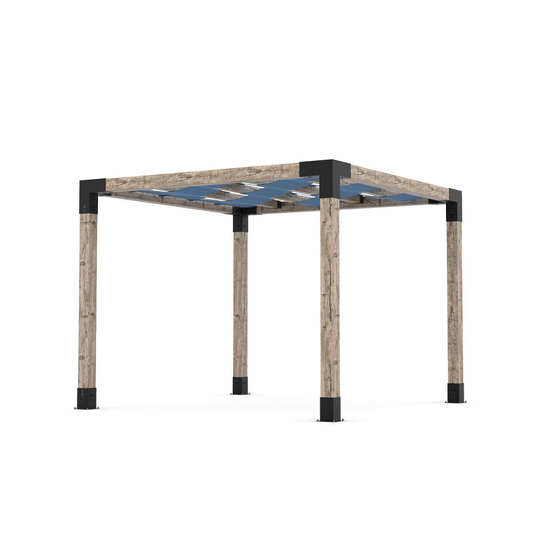 Toja Grid Double Pergola _10x10_denim