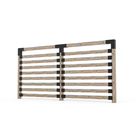 Double Garden Privacy Wall Kit