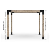 Pergola Kit with SHADE SAIL