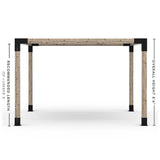Pergola Kit with SHADE SAIL