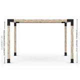 Pergola Kit with SHADE SAIL