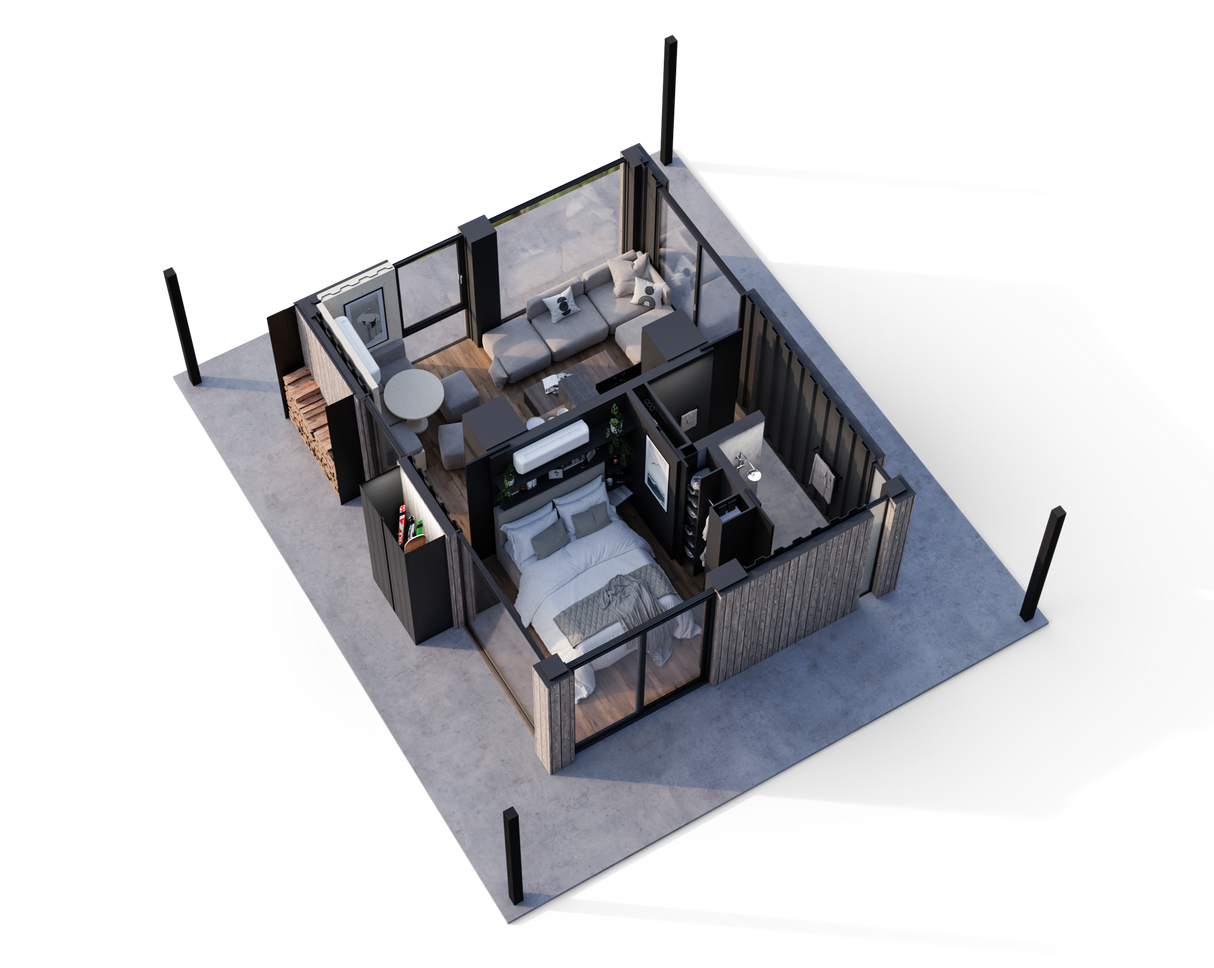 RUUMS DWELLING - 1 BEDROOM + BATH