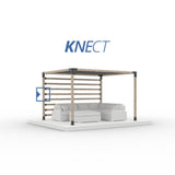 KNECT Pergola Post Wall and Railing Bracket